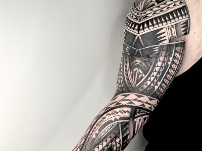 Black and Grey Tattoo